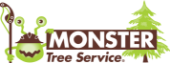 Monster Tree Service Logo logo